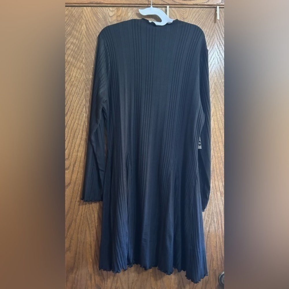 SO 1X long sleeve mini skater dress NWT